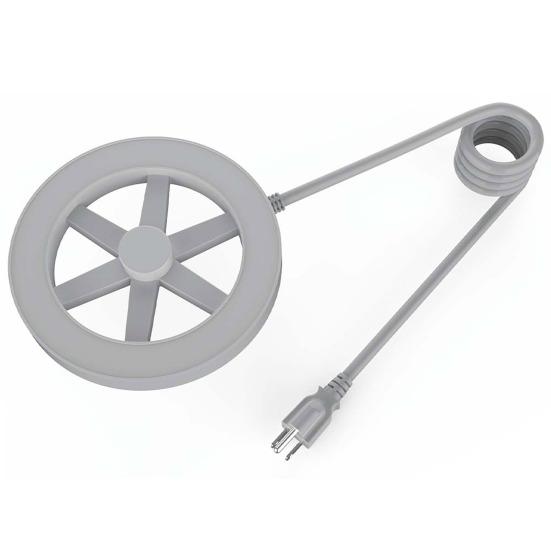 70W Pond De-Ice Heater Thermostatically Controlled Energy-efficient Bird Bath Ice Melter Anti-rust Bird Bath Heater