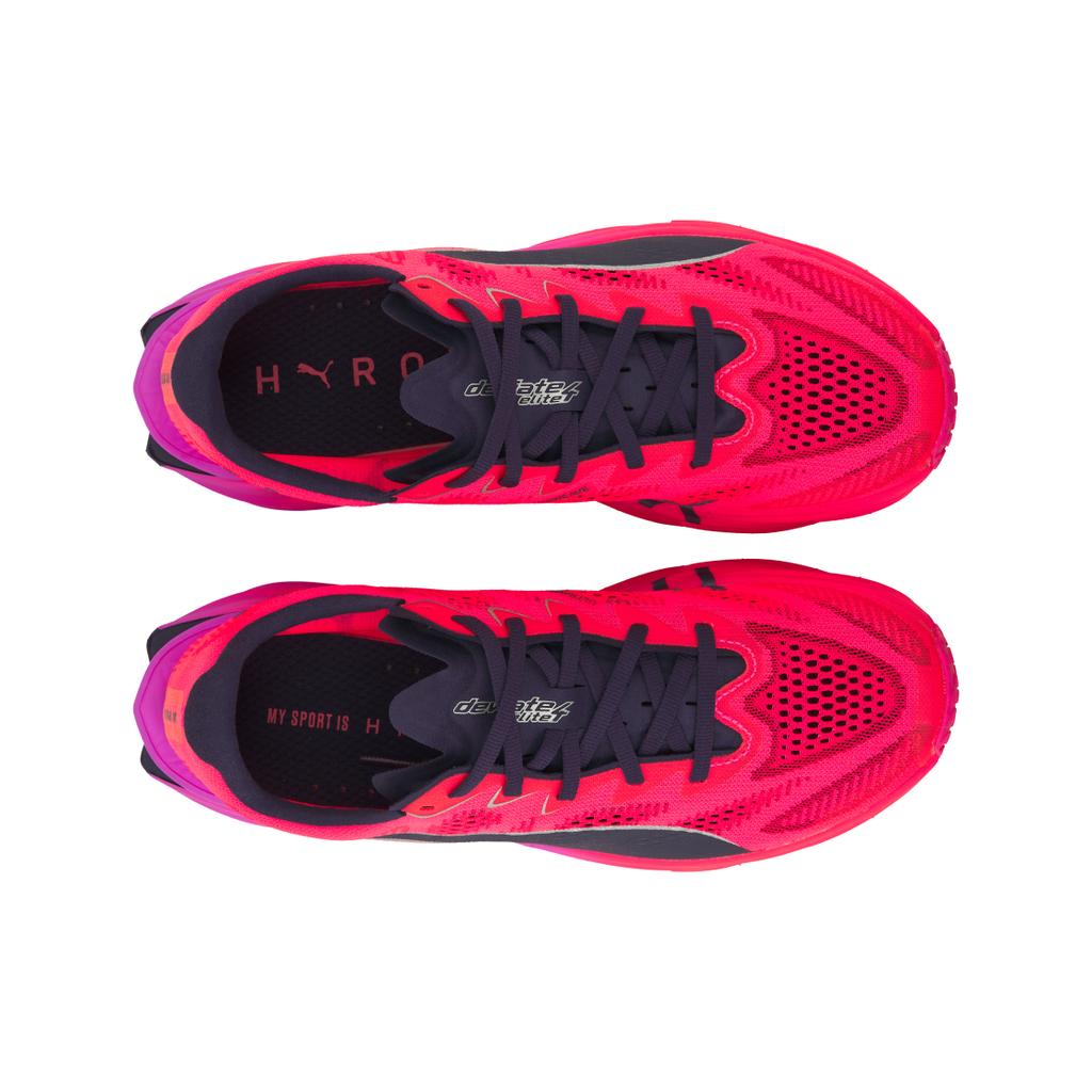 Hyrox x Puma Deviate Nitro Elite 4 Czysty Różowe Damskie Buty Sportowe Elektryczny-Orchid Głęboki-Śliwka------Cechy 312960-01