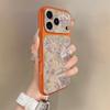 Flowers are everywhere, suitable for iPhone17promax mobile phone case, Apple 16pro new 15pro niche 16 leather.