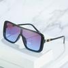 One-Piece Sunglasses, Personalized Street Photography, Women'S Sunglasses Of The Same Style, One-Piece Glasses.