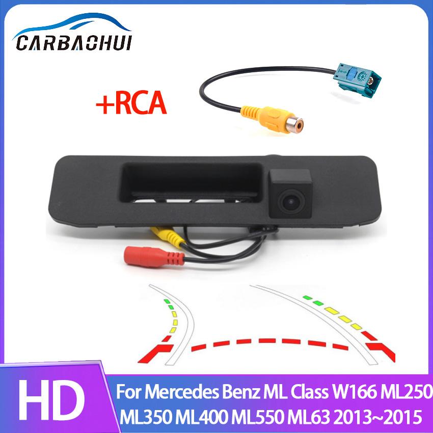 

CCD HD Автомобильная ручка багажника, камера заднего вида для Mercedes Benz ML Class W166 ML250 ML350 ML400 ML550 ML63 2013 ~ 2015 Night
