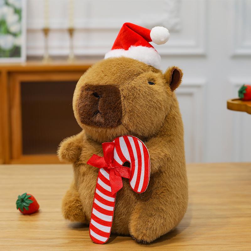 Cartoon Capybara Plush Toy Couple - Cute Small Gift Doll