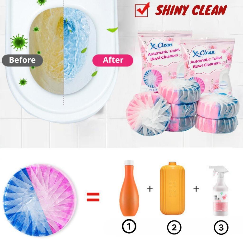 10pcs/pack Toilet Cleaning Tablets Toilet Bowl Cleaner Automatic Tank Bowl Cleaning Toilet Expert
