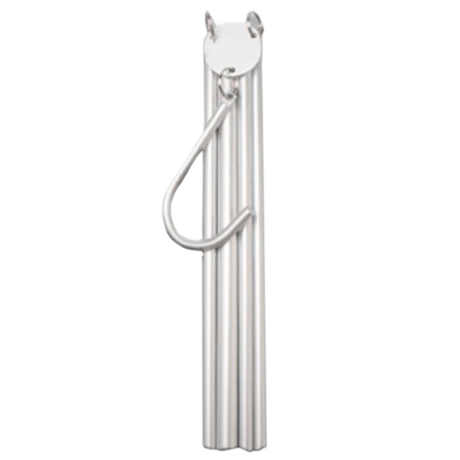 

Outdoor Foldable Non-Slip Coat Drying Rack Aluminum Closet Organizer For Travel Hotel Camping Portable Clothes Hangers срібний