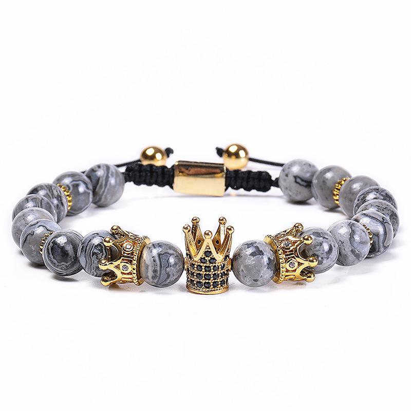 JYL TS Bracelet Morse Code  I Love You  Men s  Matte Beaded Expresses Affection Map-woven style флирт