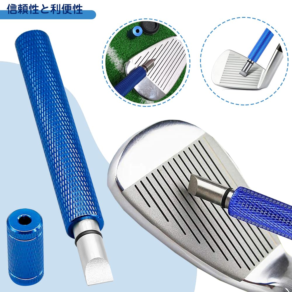 Golf Club Groove Sharpener, Set of 1, Maintenance Tool, For