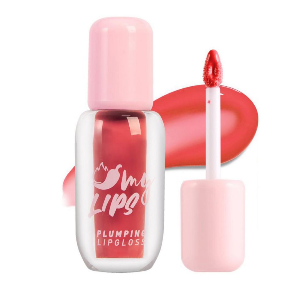 Plumping Lip Gloss Chili Pepper Extract Hydrating & Smoothing Lip Gloss