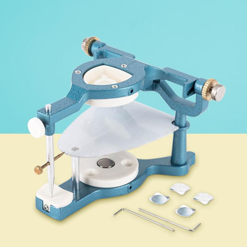 Adjustable Denture Magnetic Articulator Dental Articulator for Mounting Pre-cast Dental Models