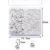 500Pcs/Box Jewelry Making Kit Lobster Clasps & Jump Rings With Box For Diy Chain Necklace Bracelet Anklet Supplies Connectors