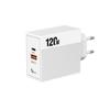 120W Multi-Port Travel Charger with PD Compatibility and Global Plug Options (EU, US, UK, AU)
