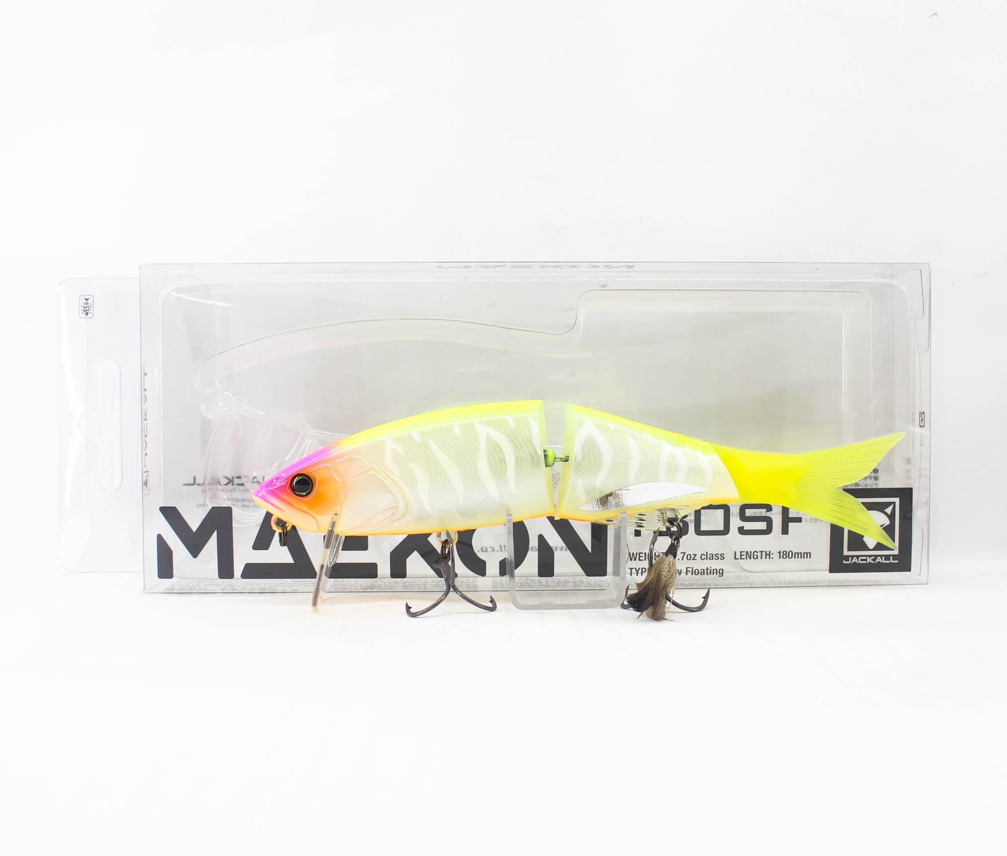 

Плаваюча приманка Jackall Maekon 180SF Slash Silver Pinky Chart (7419)