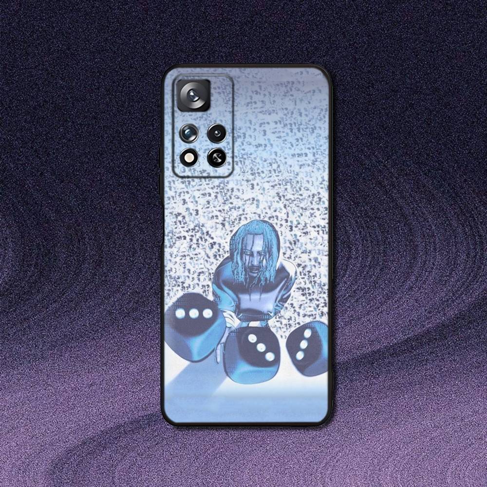 M-Matue 333 Rapper Phone Case For Samsung S 25,24,23,22,30,21,10,9,Ultra,Plus,Lite,FE,4,5G Black Soft Case