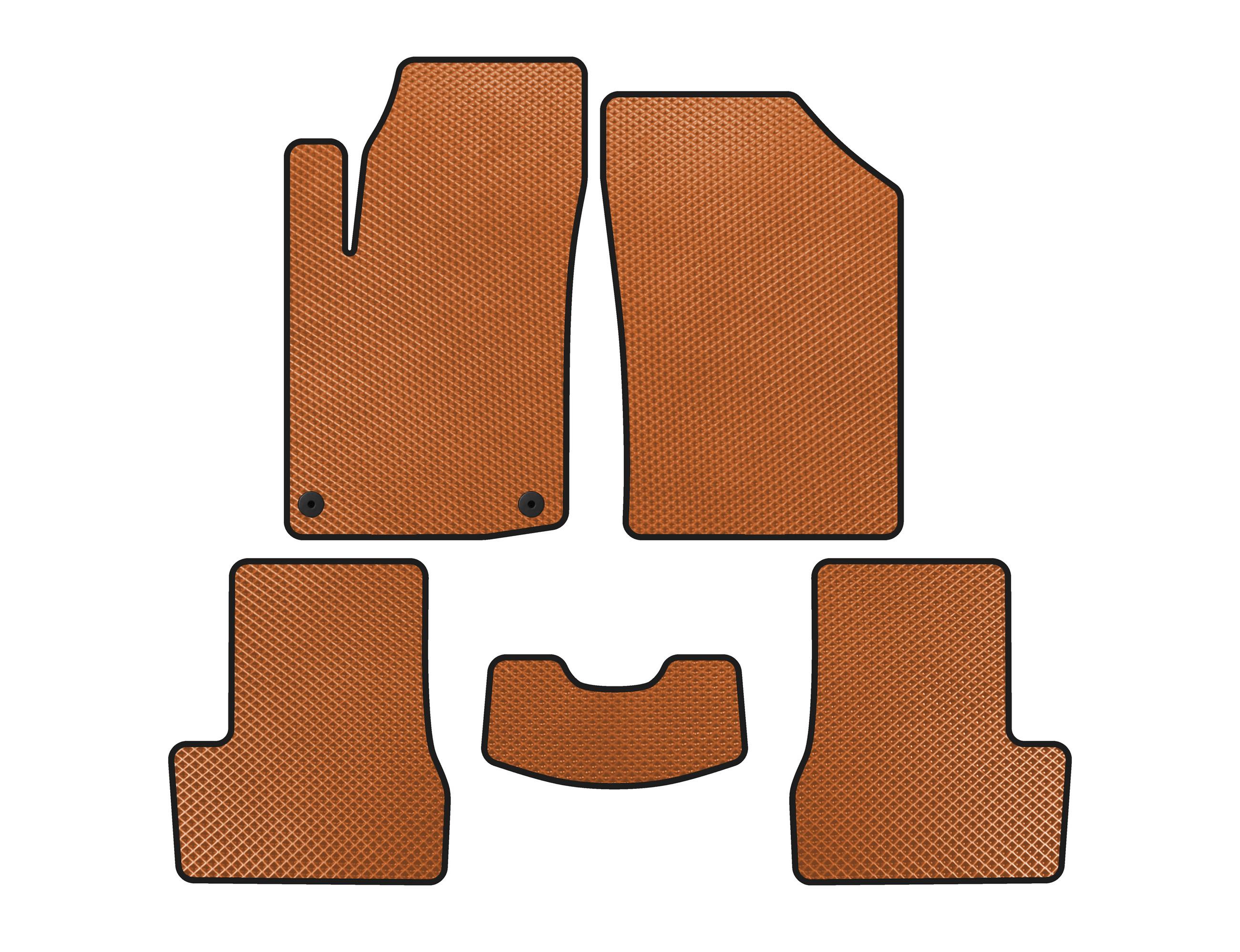

EVA mats (HB, Orange) for Citroen C-3 2009-2016