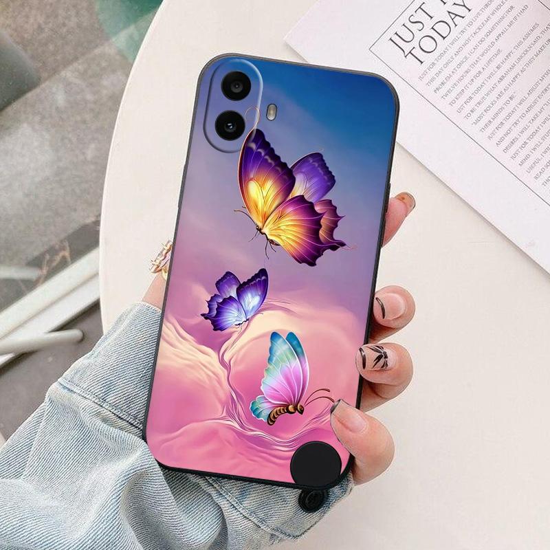 For Nothing CMF Phone 1 Case Colorful Painted Cover Soft Silicone Phone Case For Nothing CMF Phone 1 Covers Phone1 Bumper Coque