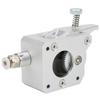 Dual Drive Gear Extruder Full Metal Body 1.75mm Consumable for 3D Printer (Silver) Main droite