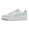 Women's White Grey Carina Street Low Top Sneakers 389390-43