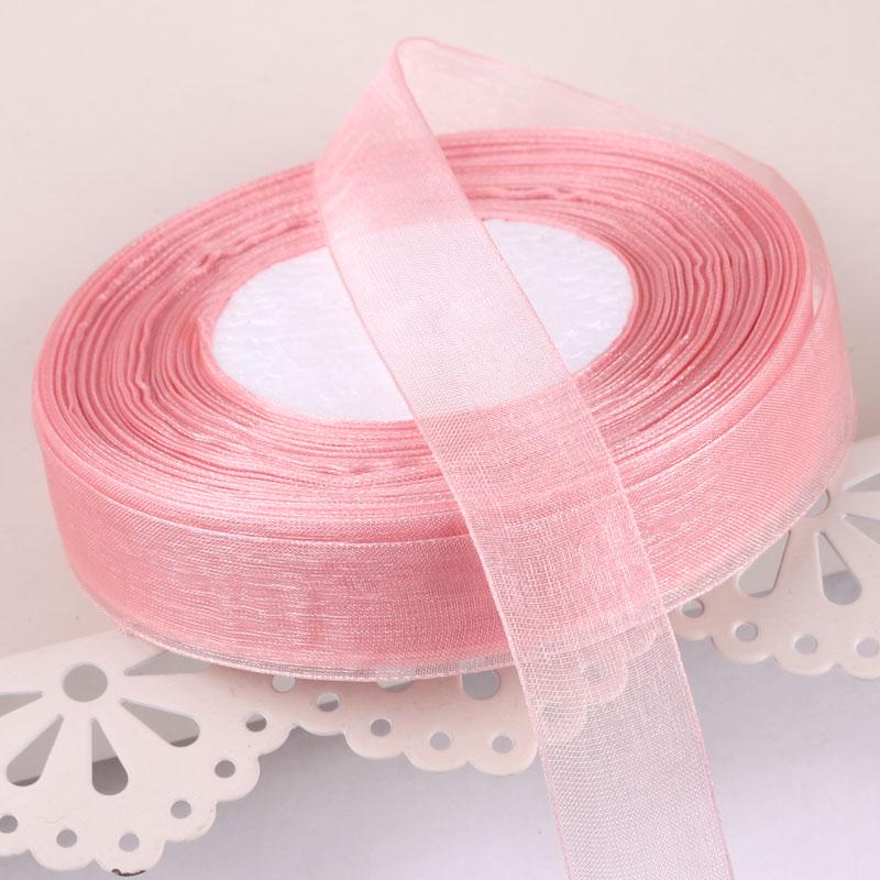 2cm Transparent Gauze Ribbon for Gift Boxes, Cake Decorations, Headbands, and Dance Streamers