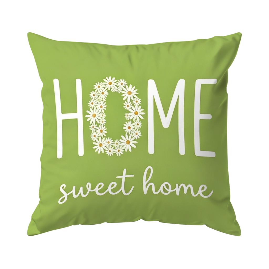 1pcs Daisy Cushions Pillowcase Polyester Cushion Cover Throw Pillow Pillowcover Home Car Sofa Decor