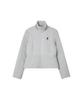 REST&RECREATION High-Neck Quilted Jacket - Gray