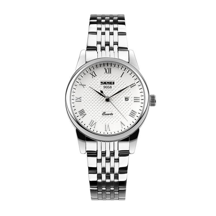 Shikemei Men's Casual Business Watch - Handsome, Elegant, Trendy, Waterproof with Single Calendar; Ideal for Men and Couples.