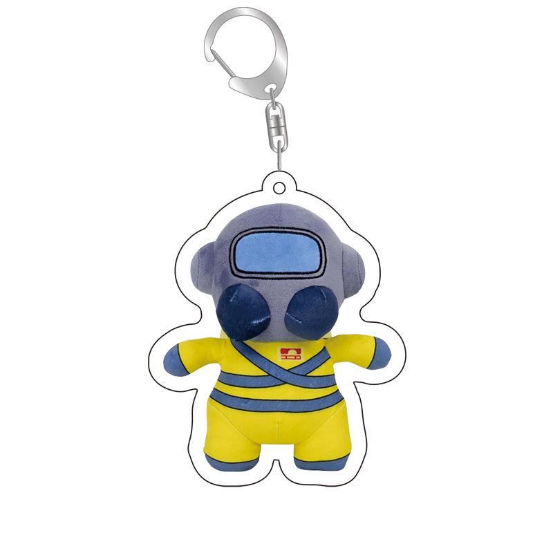 Skibidi Toilet Cameraman Speakerman Acrylic Products Keychain Funny Jewelry Friends Fans Gift Bag Charms Souvenir Accessorie