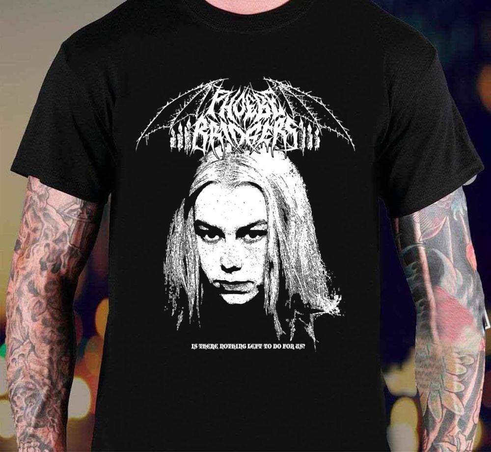 

SALE Vtg Phoebe Bridgers Gift For Fans Cotton Black Unisex S-5XL Shirt Unisex T-Shirt S