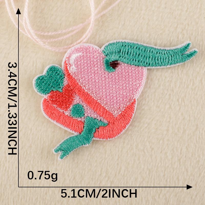 Korean Wappen Embroidery Self-Adhesive Patch for Clothing & DIY Accessories