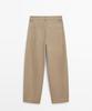 Masimodutti Balloon Mid-Waist Pants