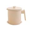 Anti-Leakage Oil Filter Pot BPA-Free Stainless Steel Strainer Grease Separator  Kitchen