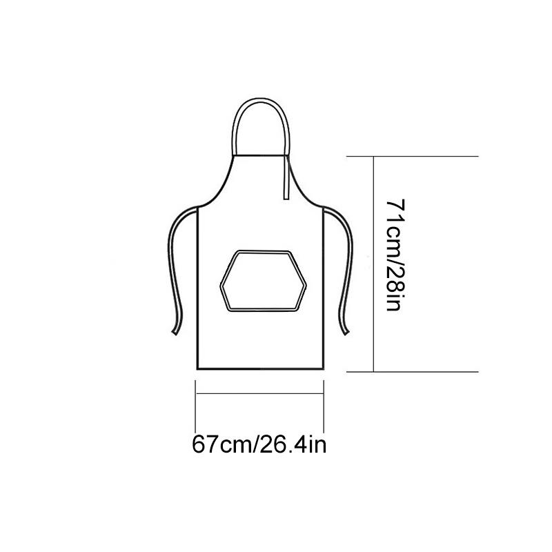 1 ks Olejivzdorná slunečnice Protišpinavá zástěra Kreslená bez rukávů Restaurace Potřeby Vodotěsná Nastavitelná Kuchyňská zástěra