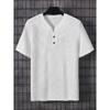 Summer Fashion Men'S Short Sleeved T-Shirt Trendy And Cool V-Neck Shirt Men'S New Top