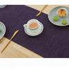 1pc Solid Color Quality Linen Table Runner Simple Modern Rectangular Household Table Multicolor Table Cloth Bed Flag 30X210cm
