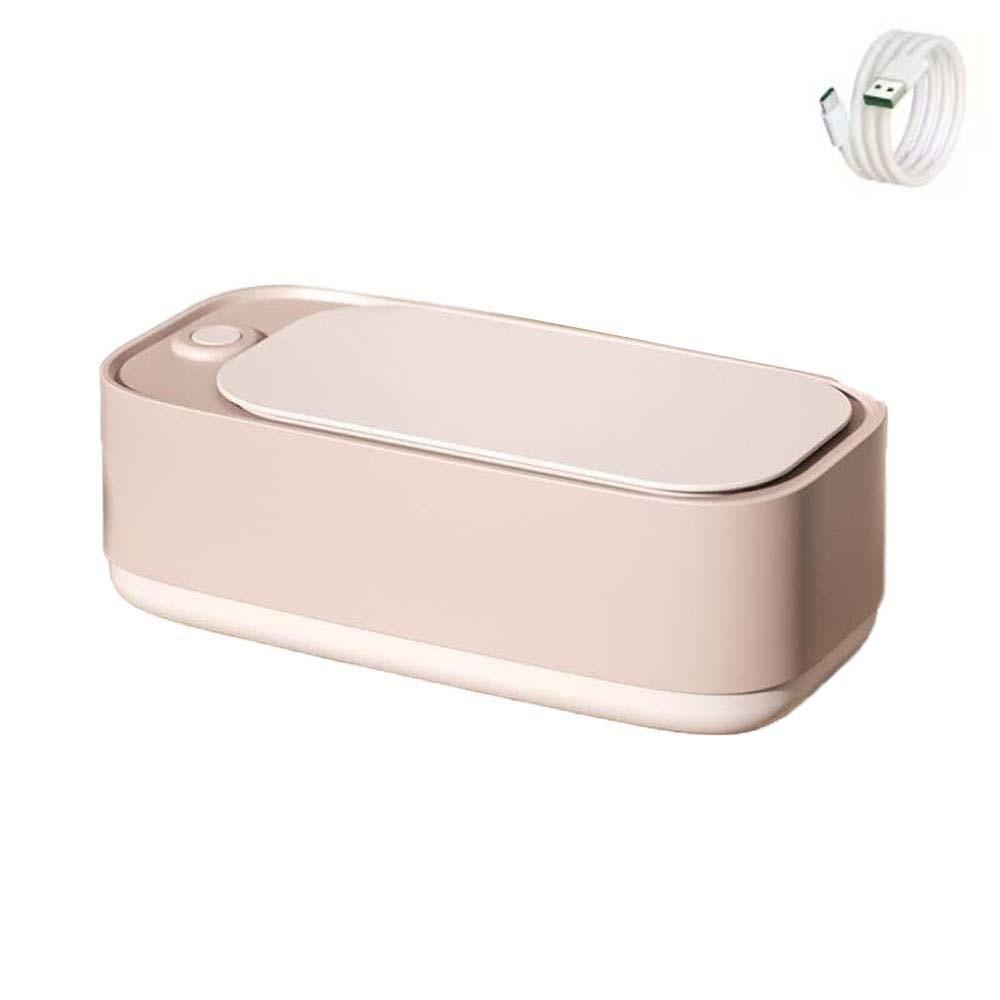 

High Frequency Electric Denture Cleaner 360 ° Purification Jewelry Stain Removal Machine Bracelet розовый