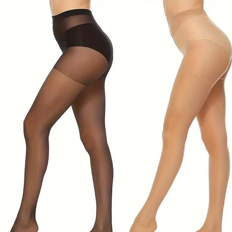 3 Piece Ultra Thin Anti Run Nylon Stockings Breathable Pantyhose Comfortable Seamlessly Leggings For Daily Wear