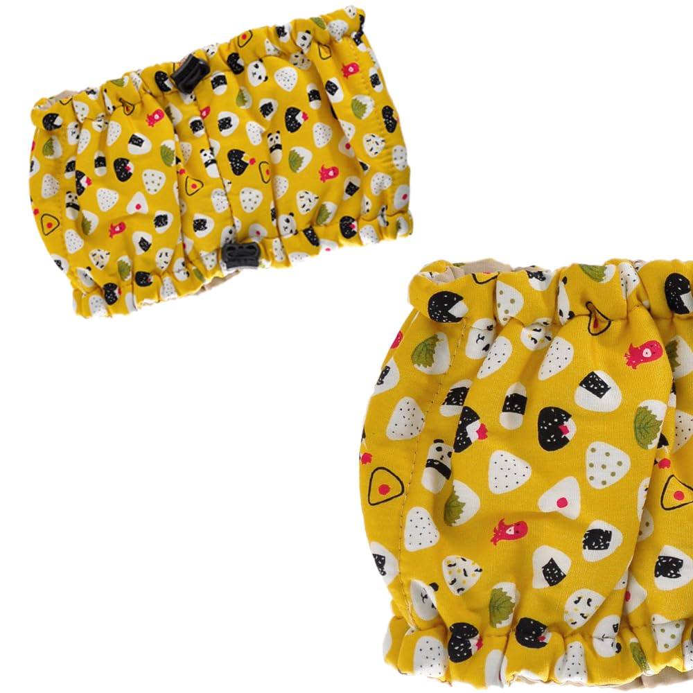 Cool Band Neck Cooler for Includes 5 Ice Heatstroke Prevention Dogs, Packs, (Omusubi, XS)