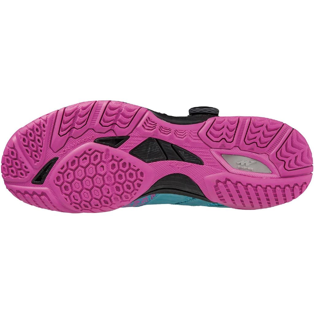 Mizuno Wave Medal Boa Comfortable Low-Top Table Tennis Shoes Unisex Shoes Light-Blue 81GA2012_P-05