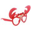 Funny Flipping Crab Glasses Frame Halloween Costume Accessories For Men Women Kid Adult Wedding Birthday Celebration