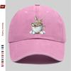 Pc Women Bunny Rabbit Trucker Hat  Adjustable Buckle Closure Lightweight Vintage with Rabbit Print EasterThemed Suitable Fo