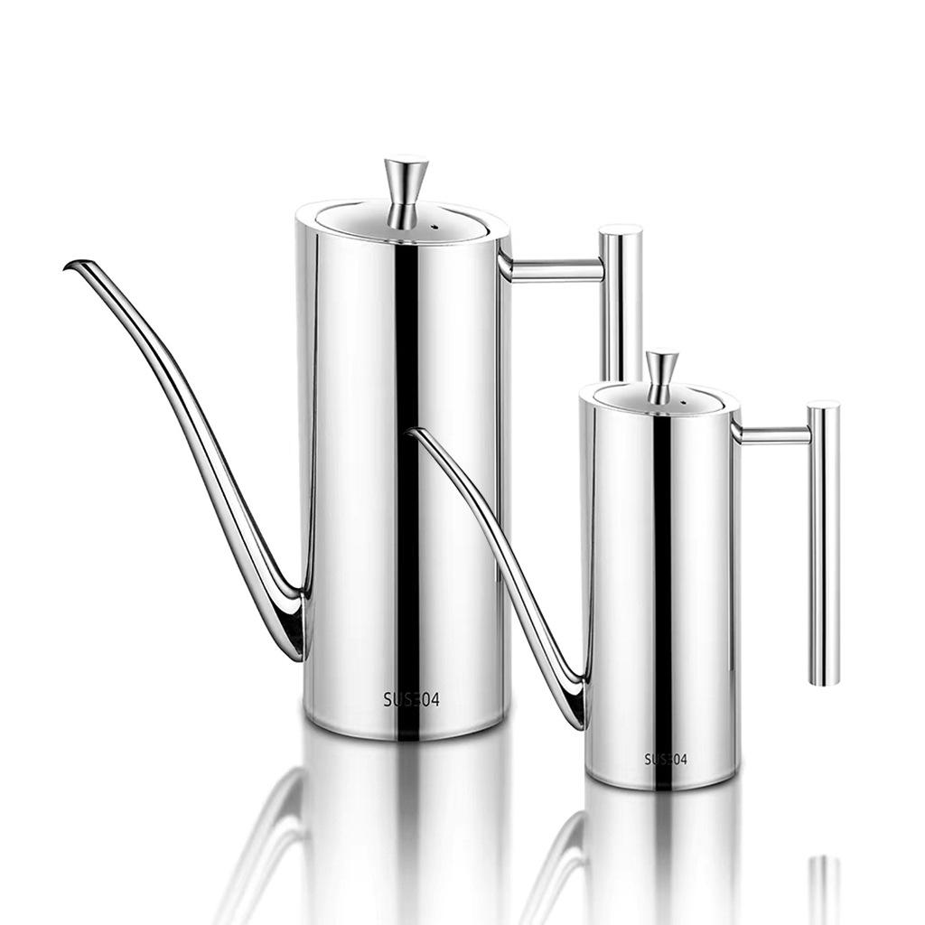 304 Stainless Steel Large Capacity Oil Storage Pot for Kitchen and Restaurant