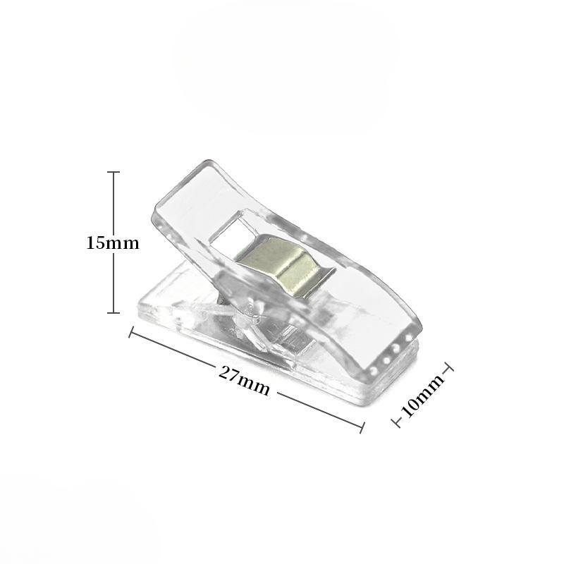 Multipurpose Sewing Clips Colorful Binding Clips Plastic Craft Quilting Clips Sewing Craft Clamps for DIY Sewing Binding