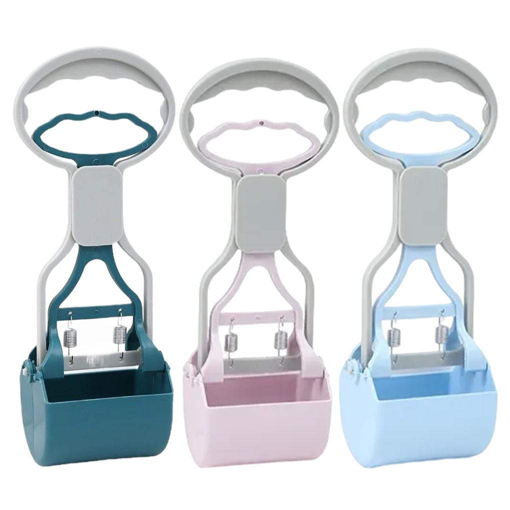 Long Handled Dog Poop Scooper Effortless Grip For Pet Waste Cleanup Dog Manure Shovel Dog Claw Clamp