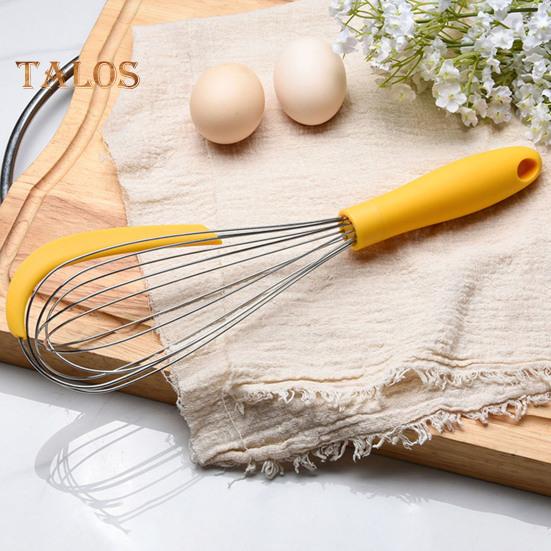 Egg Beater Hanging Hole Design Cookware BPA Free Useful Portable Whisk Egg Liquid Spatula Dessert Tool Daily Use