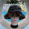 Korean Style Plush Bucket Hat Velvet Fluffy Warm Hat Fashion Faux Fur Fisherman Hat  Outdoor