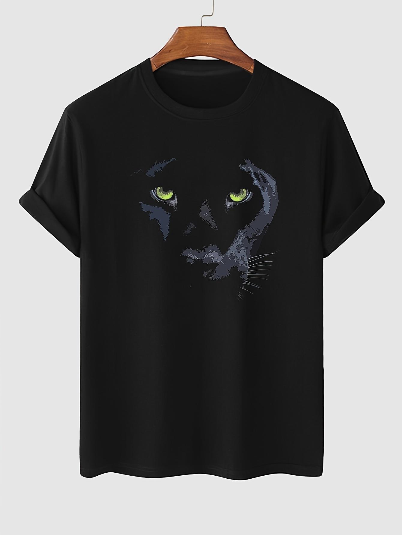 T-Shirt y2k Leopard T Black S