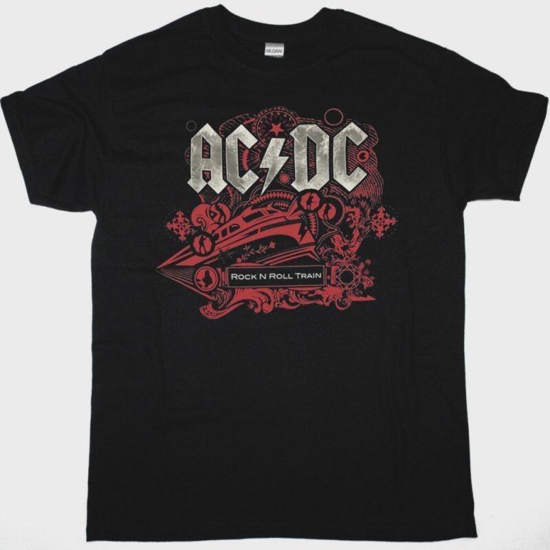 AC DC ROCK N ROLL TRAIN TOUR 2009 AC/DC NEW BLACK T-SHIRT Unisex T-Shirt XXL
