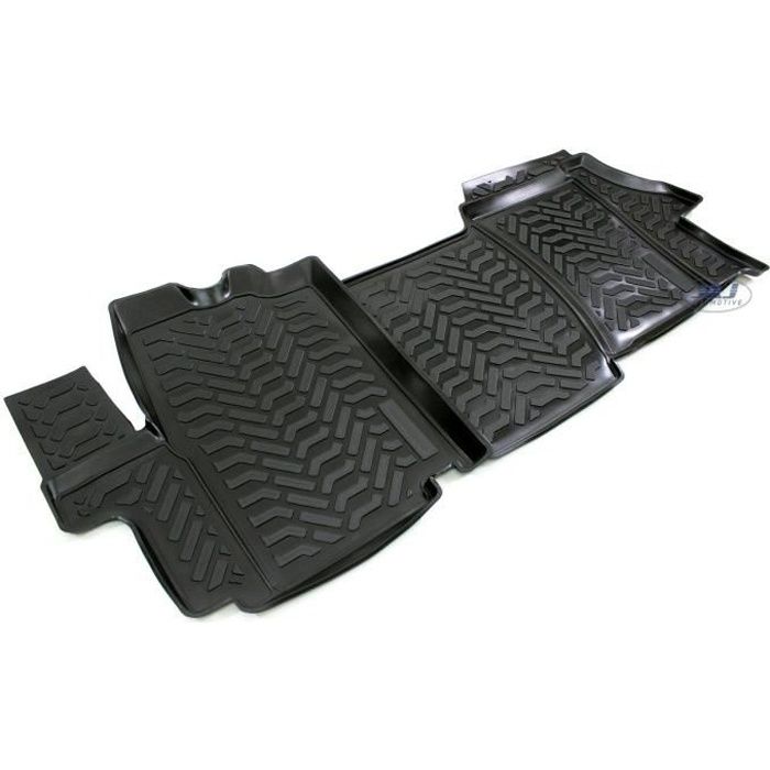 Tapis De Sol En Caoutchouc - J&J AUTOMOTIVE - Fiat Ducato 3 - Sur Mesure - Antidérapant - TPE Non Toxique