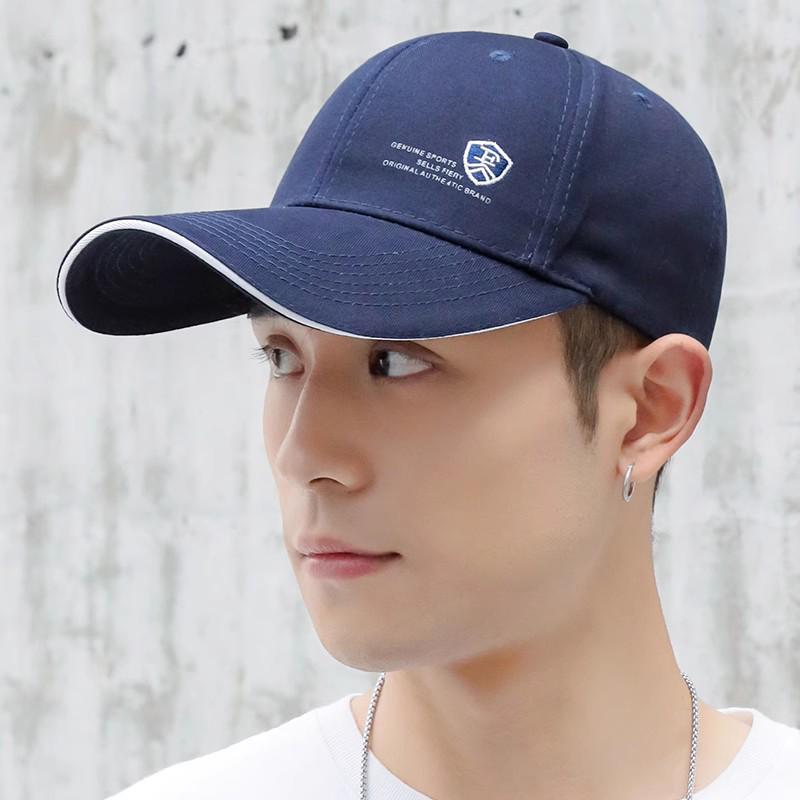 Atmungsaktive Sommer-Baseballkappe für Herren - Koreanischer Entenschnabel-Stil für Sport & Freizeit