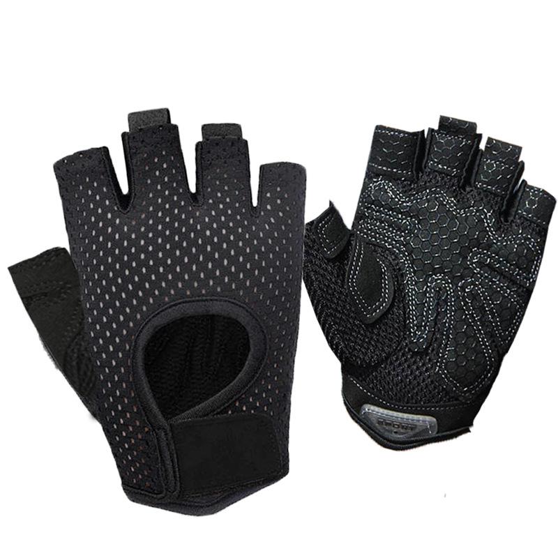 Cycling Gloves Half Finger Summer Thin Men and Women Outdoor Sports Training Mountaineering Electric Motorcycle Non-slip Breathable