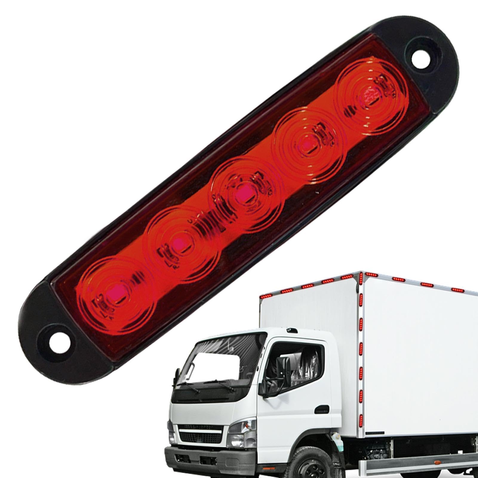 

Trailer Truck Marker Lights - Waterproof LED Side Marker Lights | Front Rear LED Refer to description красный