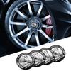 Car Sticker For Mercedes Benz 56MM 4Pcs Car Wheel Hub Center Metal Decals Sticker Accessories For Mercedes Benz AMG E S C A B Cl